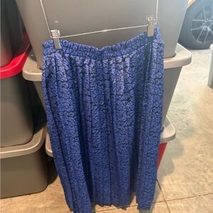 Blue Patterned Women's Skirt 97